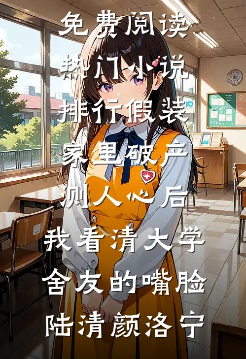 假装家里破产测人心后，我看清大学舍友的嘴脸陆清颜洛宁小说全文免费阅读_热门小说排行假装家里破产测人心后，我看清大学舍友的嘴脸陆清颜洛宁