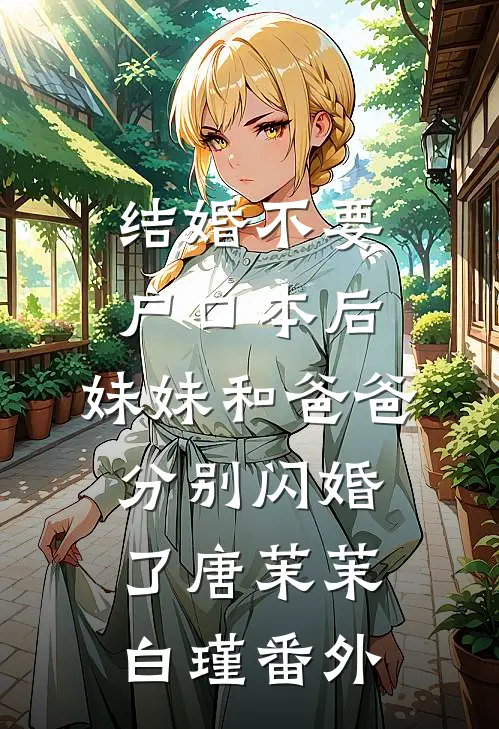 结婚不要户口本后，妹妹和爸爸分别闪婚了唐茉茉白瑾 番外