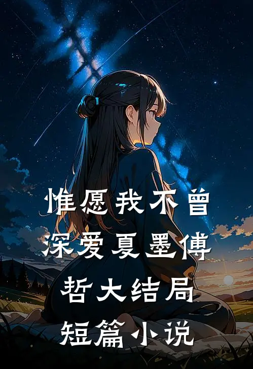 惟愿我不曾深爱夏墨傅哲大结局短篇小说