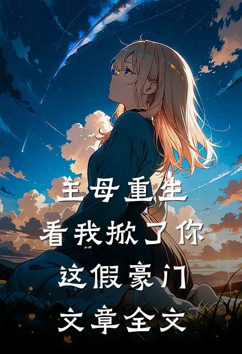 主母重生，看我掀了你这假豪门文章全文