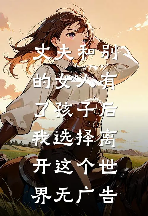 丈夫和别的女人有了孩子后，我选择离开这个世界无广告
