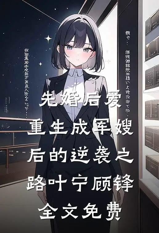 先婚后爱：重生成军嫂后的逆袭之路叶宁顾锋全文免费