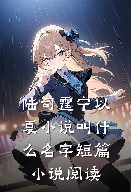 陆司霆宁以夏小说叫什么名字短篇小说阅读