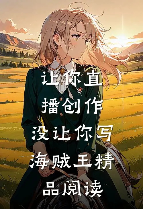 让你直播创作,没让你写海贼王精品阅读的