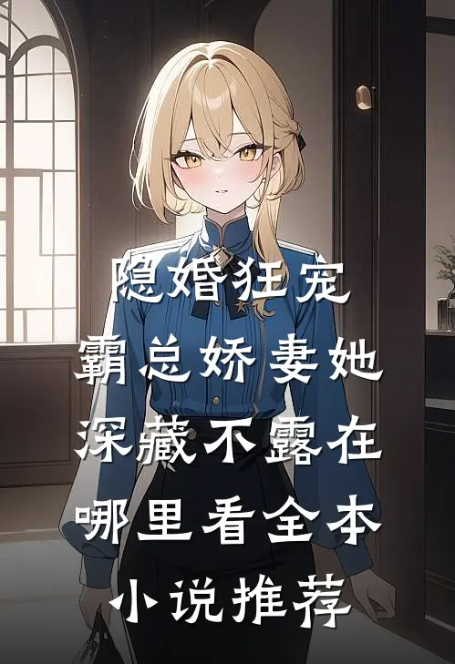隐婚狂宠:霸总娇妻她深藏不露在哪里看全本小说推荐