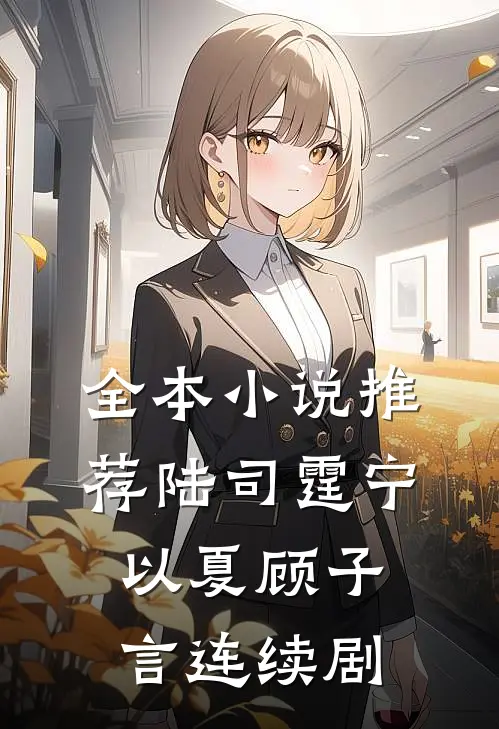 全本小说推荐陆司霆宁以夏顾子言连续剧